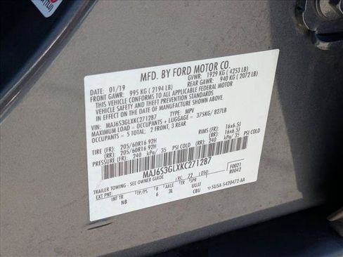 Certified 2019 Ford EcoSport SE w/ SE Convenience Package AWD/4WD image 26