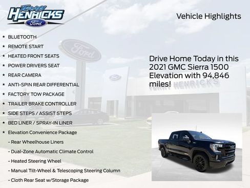 Used 2021 GMC Sierra 1500 Elevation AWD/4WD image 4