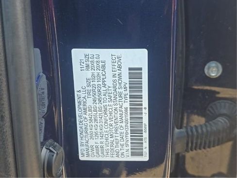Used 2022 Honda Pilot Sport image 6