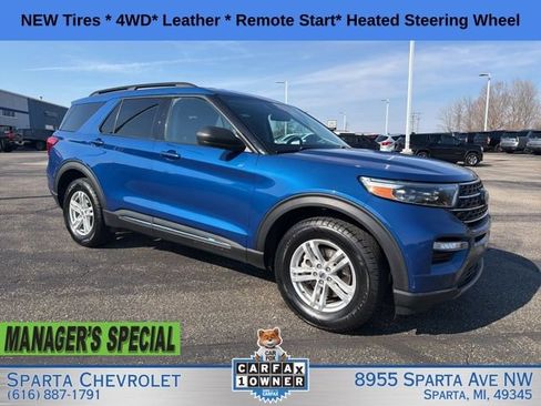 Used 2022 Ford Explorer XLT w/ Equipment Group 202A AWD/4WD image 1