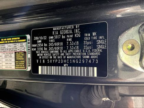 Used 2022 Kia Telluride LX image 44