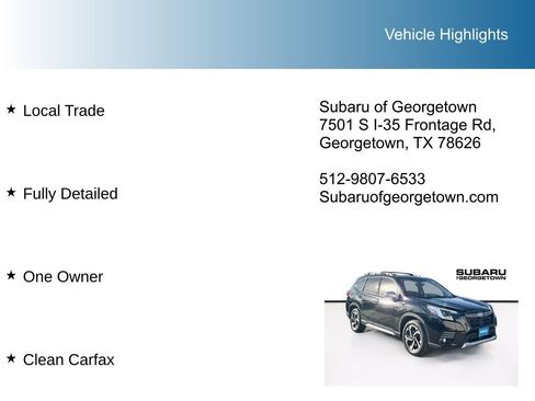 Used 2023 Subaru Forester Touring w/ Popular Package #3 image 11
