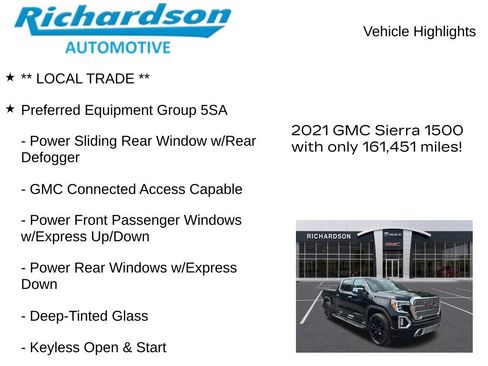 Used 2021 GMC Sierra 1500 Denali w/ Technology Package AWD/4WD image 11