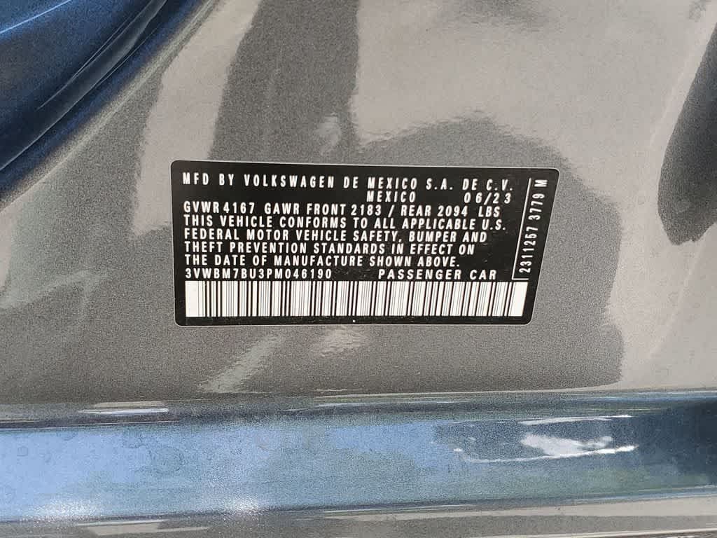 Certified 2023 Volkswagen Jetta Sport FWD image 33