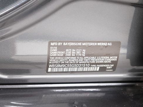 Used 2016 BMW M3 RWD image 35
