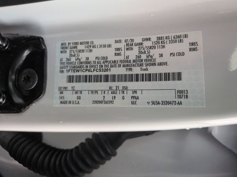 Certified 2020 Ford F150 XL w/ Equipment Group 101A Mid RWD image 38
