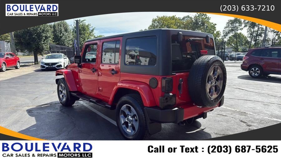 Used 2016 Jeep Wrangler Unlimited Sahara AWD/4WD image 5