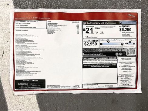 New 2026 Jaguar F-PACE R-Dynamic S image 12