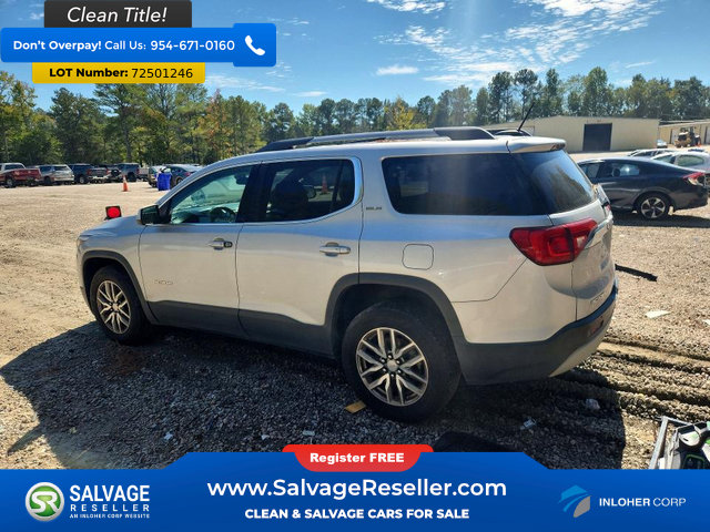 Used 2017 GMC Acadia SLE w/ Driver Alert Package I FWD image 3