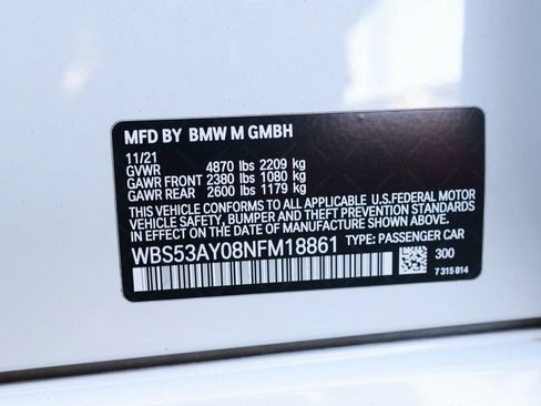 Used 2022 BMW M3 w/ Executive Package RWD image 51