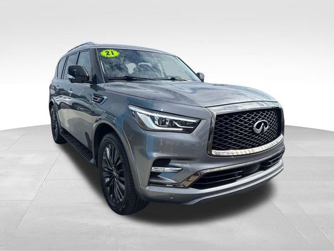 Used 2021 INFINITI QX80 Premium Select w/ Cargo Package AWD/4WD image 16