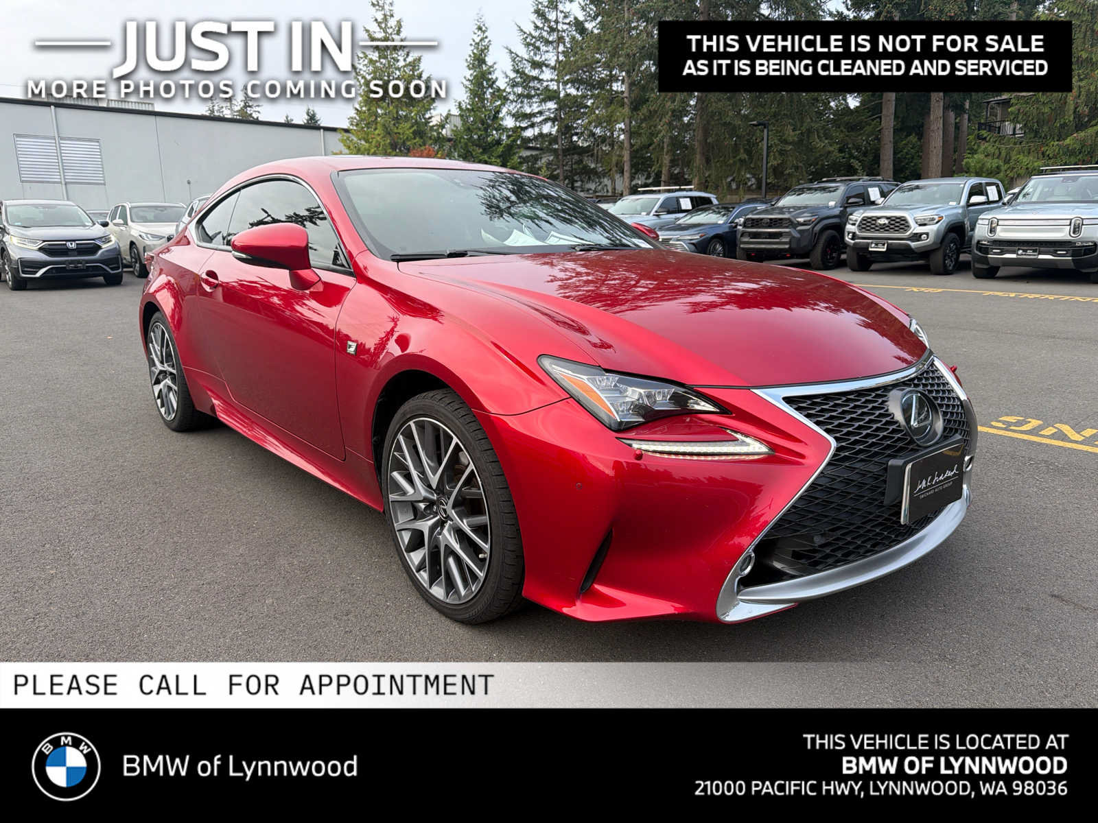 Used 2018 Lexus RC 350 AWD w/ All Weather Package image 1