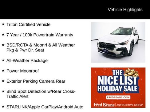 Used 2024 Subaru Crosstrek 2.0i Premium image 3