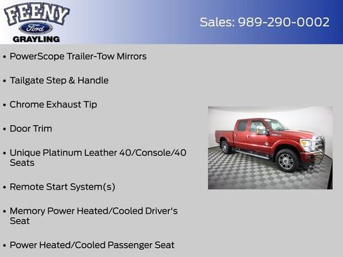 Used 2015 Ford F250 Platinum AWD/4WD image 26