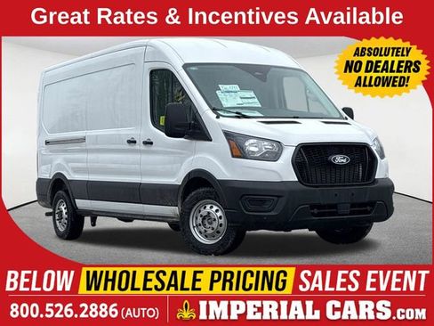 New 2026 Ford Transit 250 148 Medium Roof Extended AWD w/ HVAC Trade Package image 1