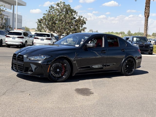 Used 2024 BMW M3 Competition w/ M Carbon Exterior Package RWD image 2