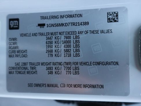 New 2026 Chevrolet Tahoe LS w/ LPO, Dark Essentials Package AWD/4WD image 27