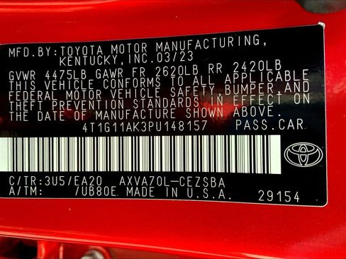 Used 2023 Toyota Camry SE FWD image 34