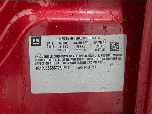 Used 2012 Chevrolet Cruze Eco image 29