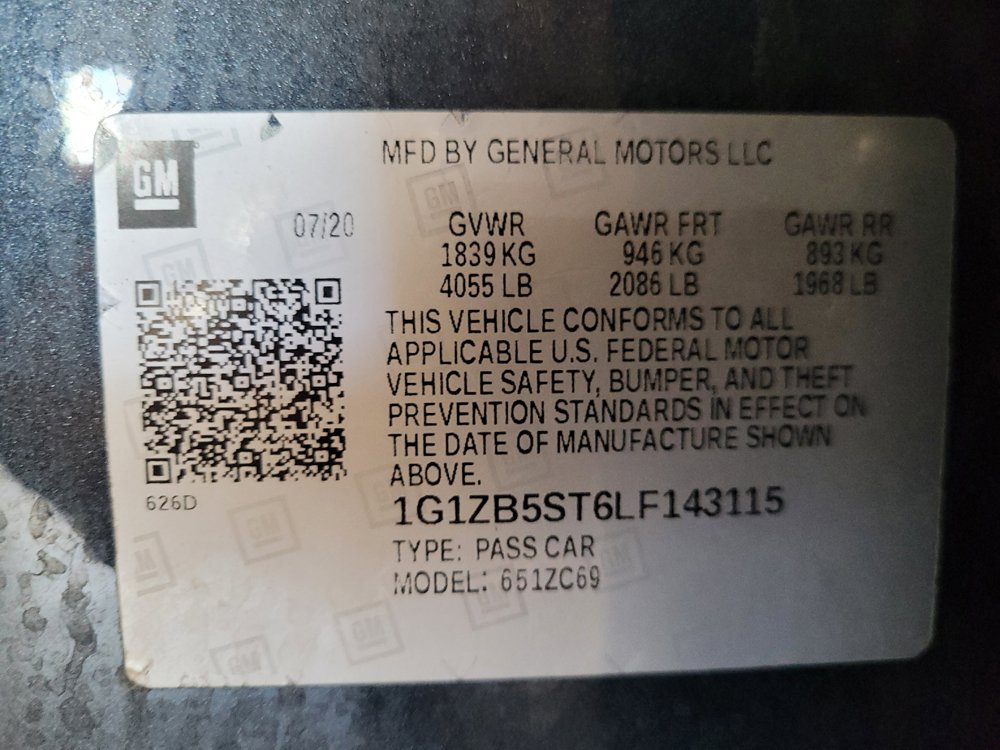 Used 2020 Chevrolet Malibu LS FWD image 33