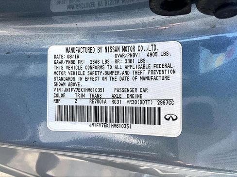 Used 2017 INFINITI Q60 Red Sport 400 image 34