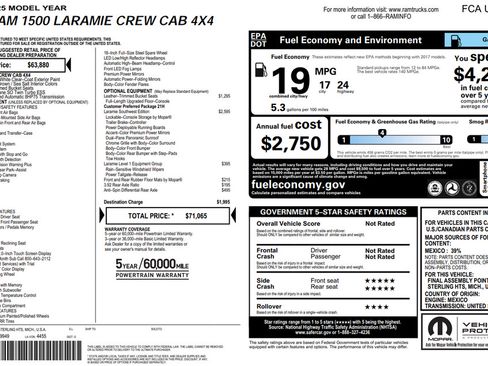 Used 2025 RAM 1500 Laramie w/ Laramie Southwest Edition AWD/4WD image 42
