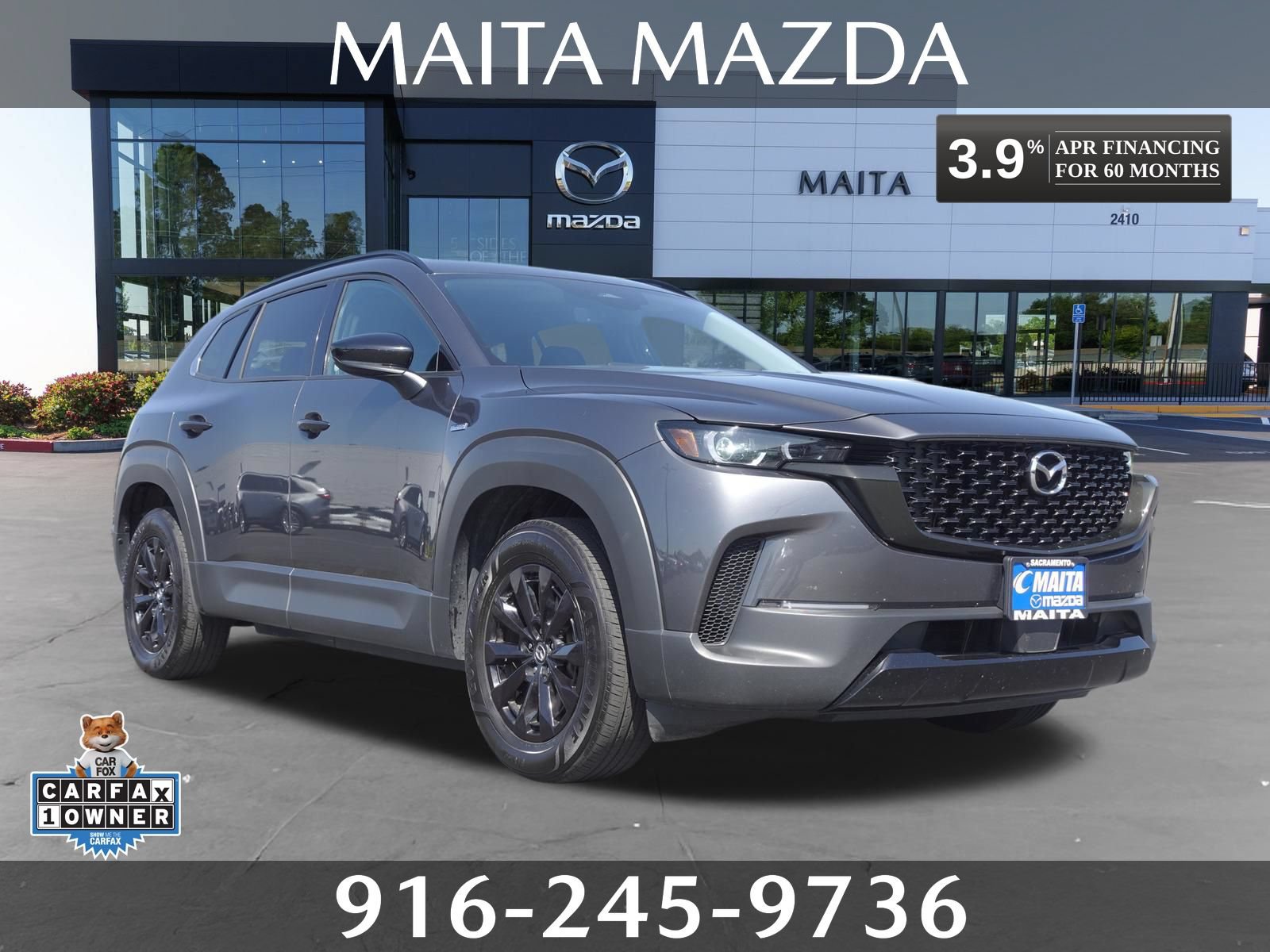 Certified 2025 MAZDA CX-50 AWD 2.5 Hybrid w/ Premium Pkg 360° Tour