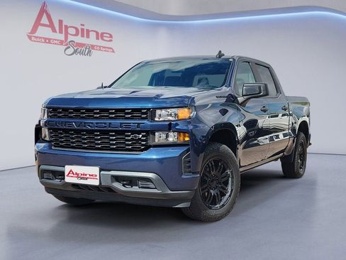 Used 2022 Chevrolet Silverado 1500 Custom w/ LPO, Dark Essentials Package AWD/4WD image 1
