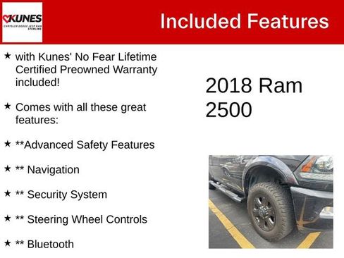Used 2018 RAM 2500 Laramie w/ Sport Appearance Group AWD/4WD image 4
