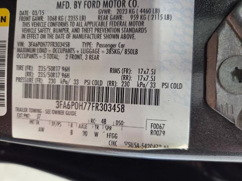 Used 2015 Ford Fusion SE FWD image 43