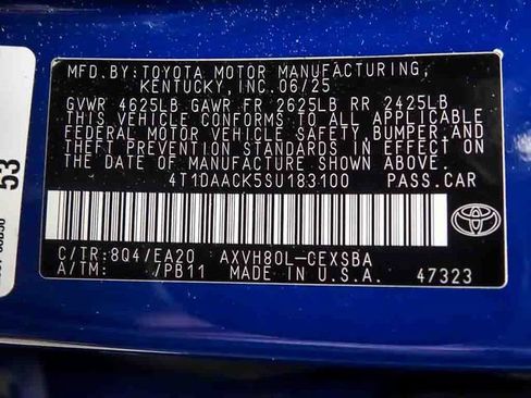 Certified 2025 Toyota Camry SE FWD image 26