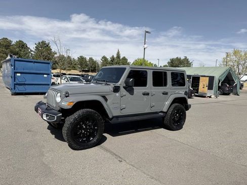 Used 2021 Jeep Wrangler Unlimited Sahara w/ Cold Weather Group image 1
