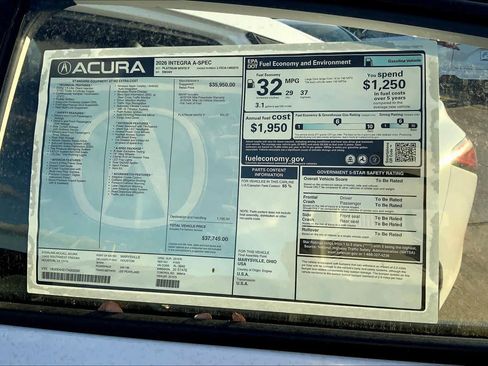 New 2026 Acura Integra A-Spec image 22