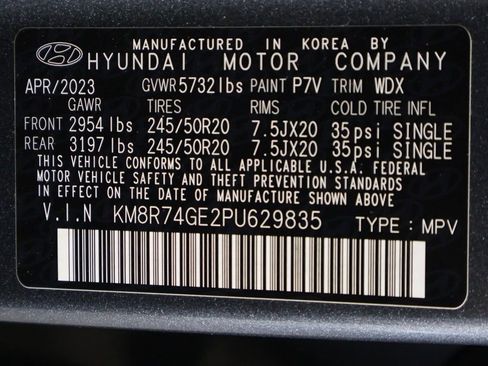 Used 2023 Hyundai Palisade Calligraphy FWD image 60