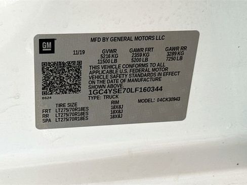 Used 2020 Chevrolet Silverado 3500 W/T w/ WT Fleet Convenience Package image 29