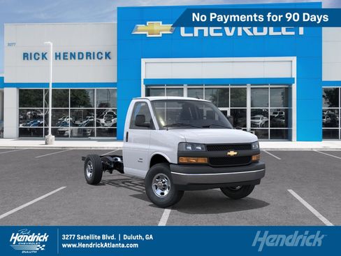 New 2026 Chevrolet Express 3500 w/ Power Convenience Package RWD image 1