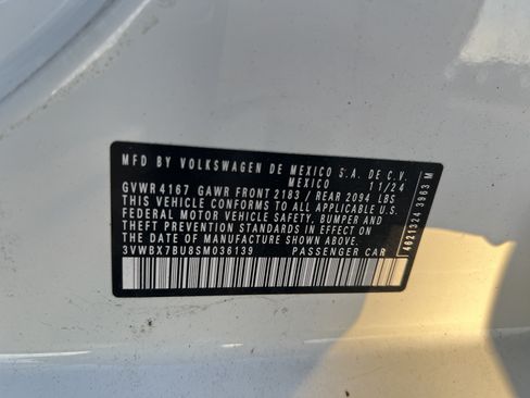 Certified 2025 Volkswagen Jetta Sport FWD image 29