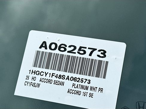 New 2025 Honda Accord SE image 26