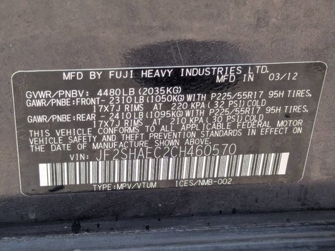 Used 2012 Subaru Forester 2.5X Limited image 35