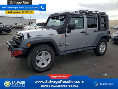 Used 2016 Jeep Wrangler Unlimited Sport w/ Quick Order Package 24S