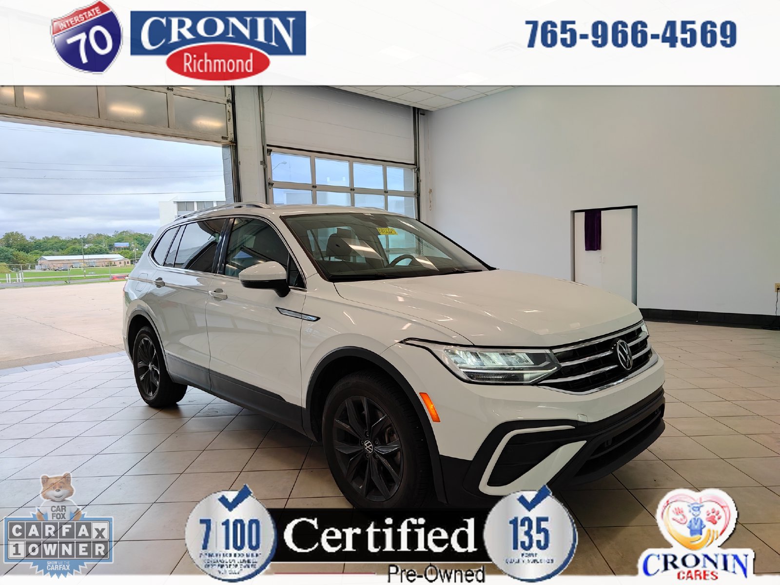 Used 2024 Volkswagen Tiguan SE AWD/4WD image 1