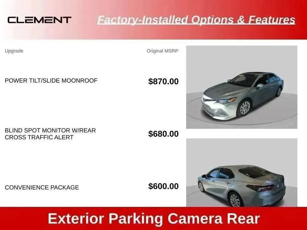 Used 2024 Toyota Camry LE w/ Convenience Package FWD image 82