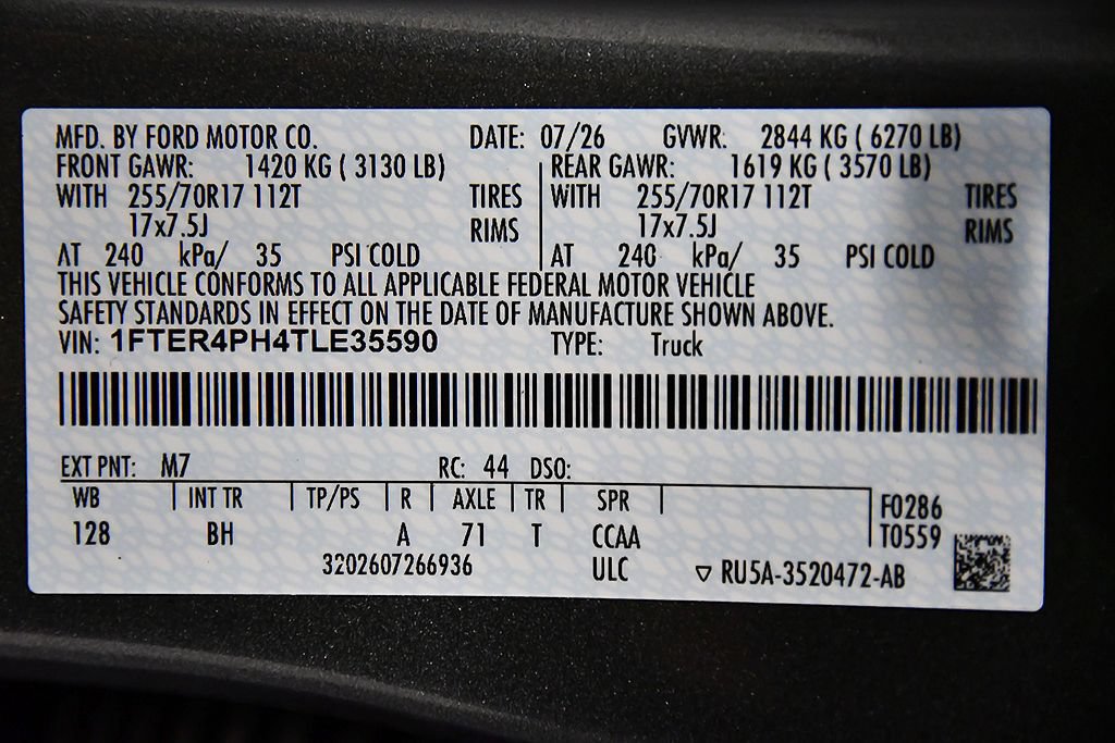 New 2026 Ford Ranger XL w/ Trailer Tow Package AWD/4WD image 14