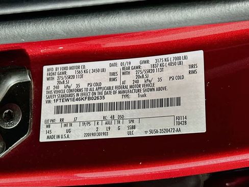 Certified 2019 Ford F150 XLT w/ Equipment Group 302A Luxury AWD/4WD image 23