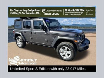 Certified 2022 Jeep Wrangler Unlimited Sport