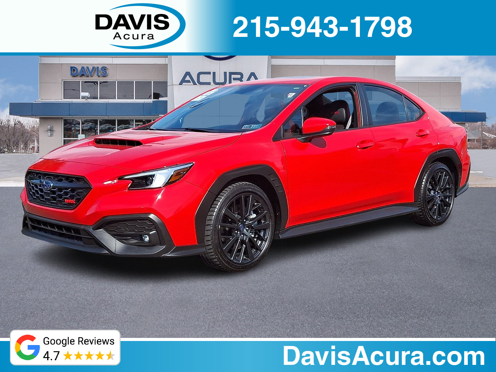 Used 2025 Subaru WRX Limited AWD/4WD image 1