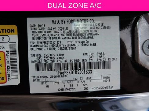 Used 2019 Ford Mustang Bullitt w/ Bullitt Electronics Package image 12