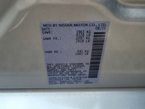 Certified 2025 Nissan Altima 2.5 SR FWD image 23