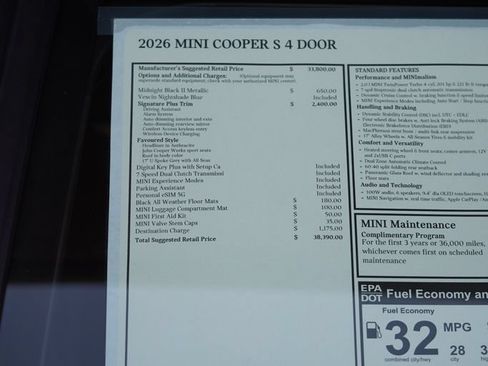 New 2026 MINI Cooper S FWD image 6