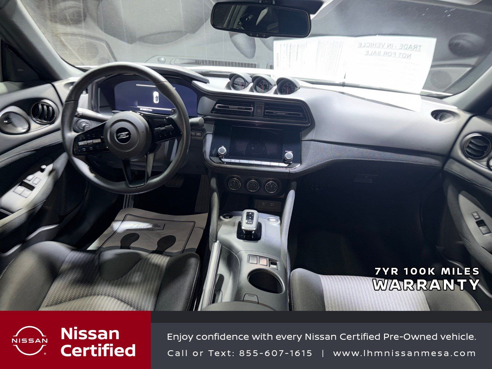Certified 2026 Nissan Z Sport w/ Floor Mat Package RWD image 12